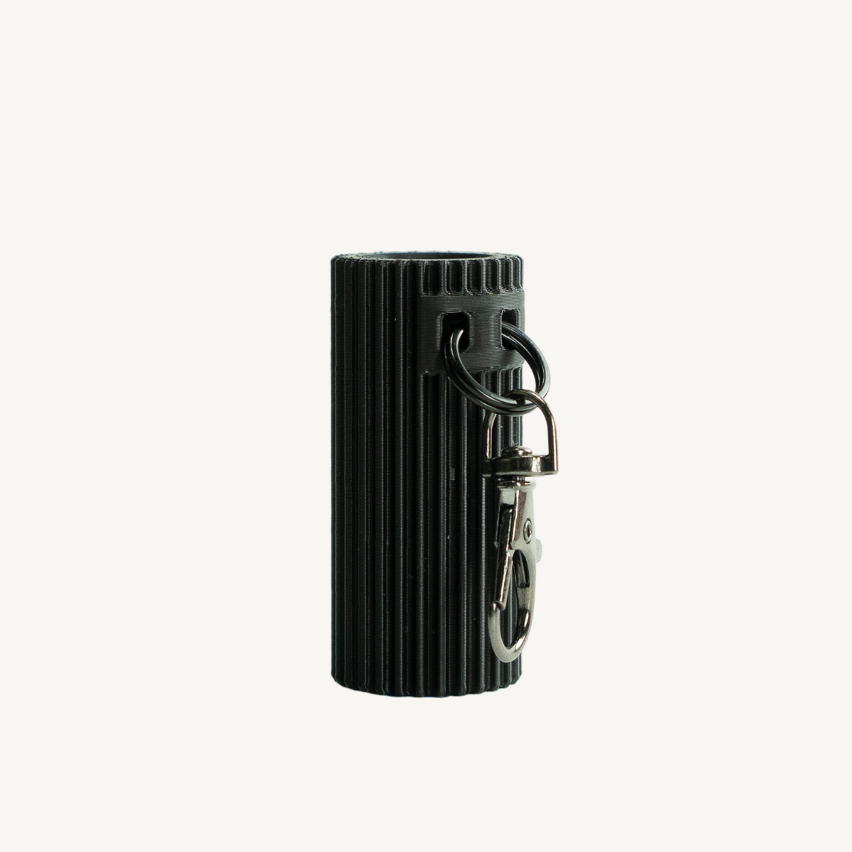 KeySleeve Charcoal, Flute style, with clip