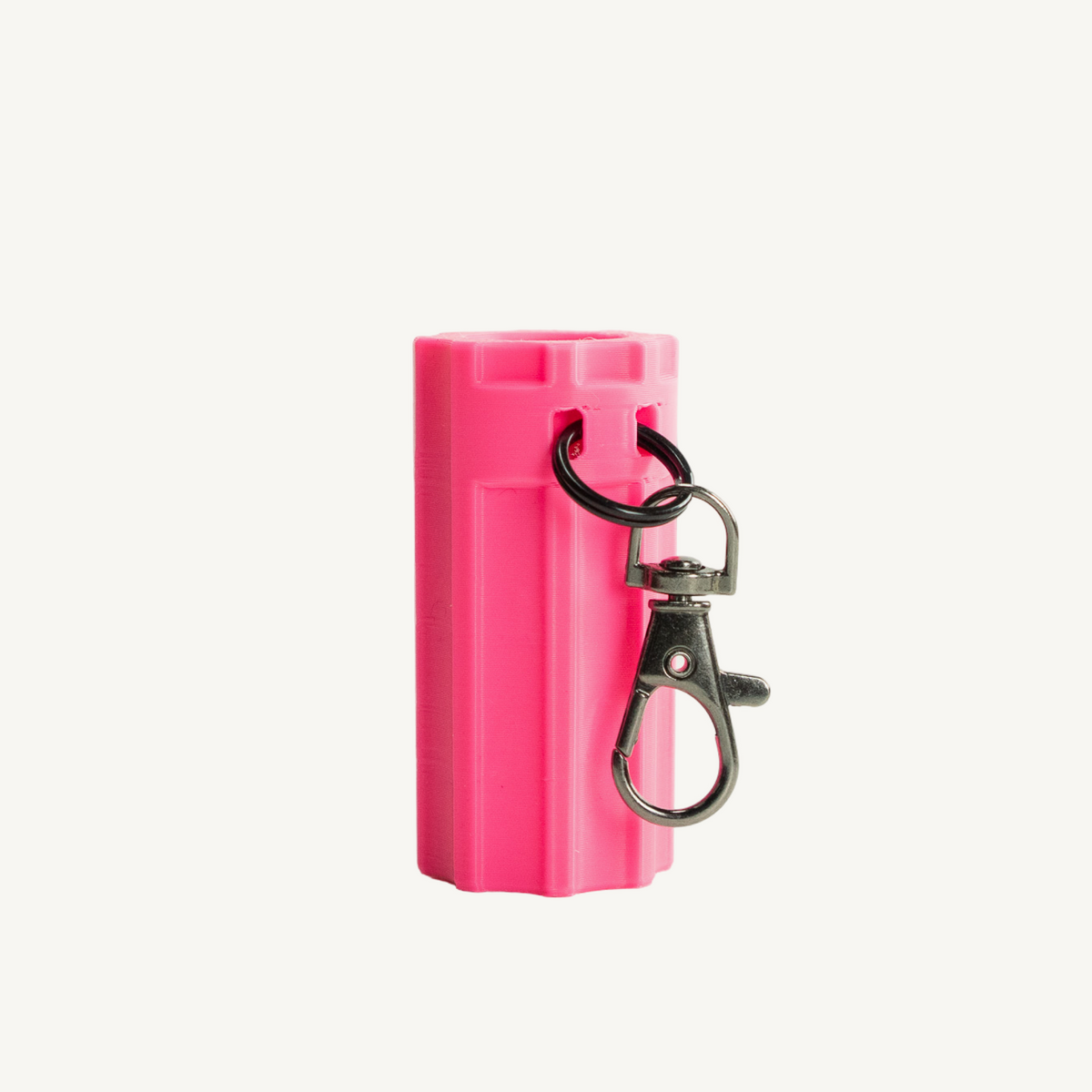 KeySleeve Rhodonite, Flute style, with clip