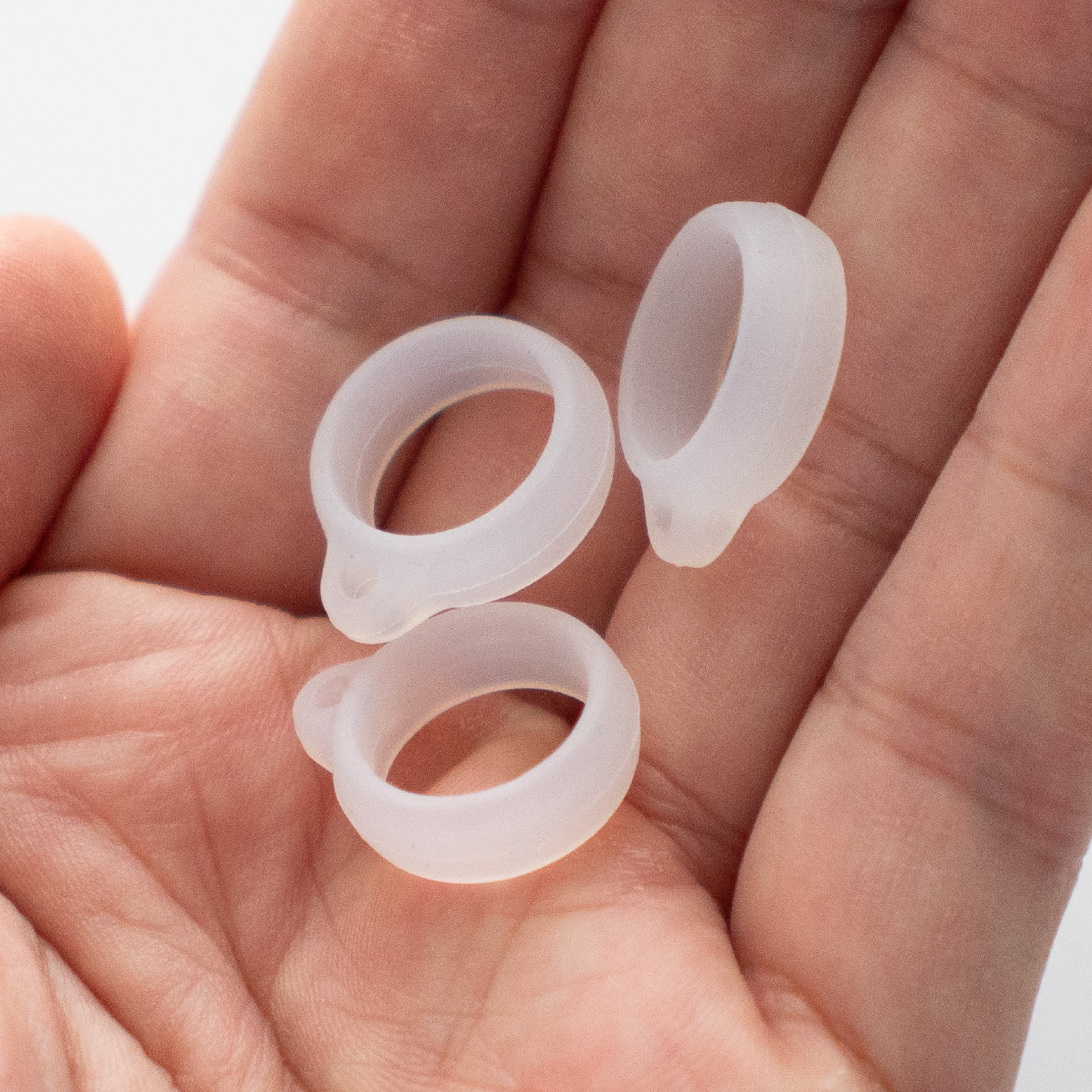 Silicone Inhaler Holder Rings (3-Pack)